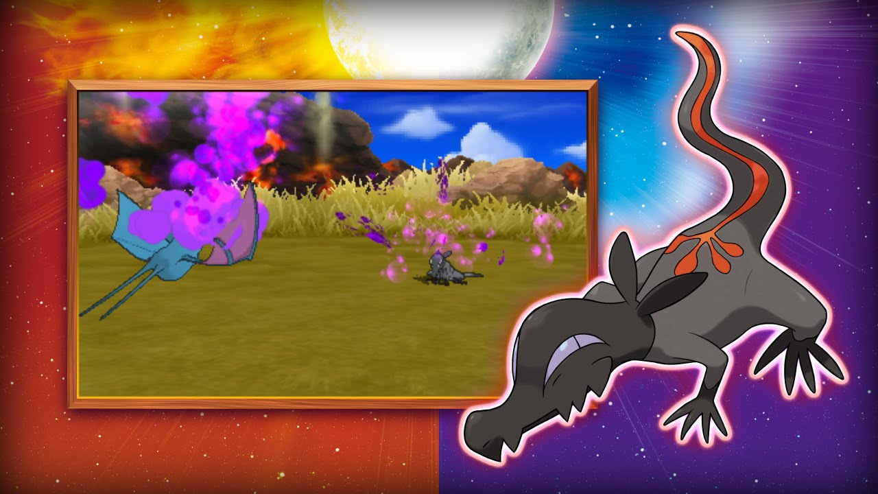 Раскрыт Покемон Саландит (Salandit) из игр Pok&eacute;mon Sun и Pok&eacute;mon Moon!