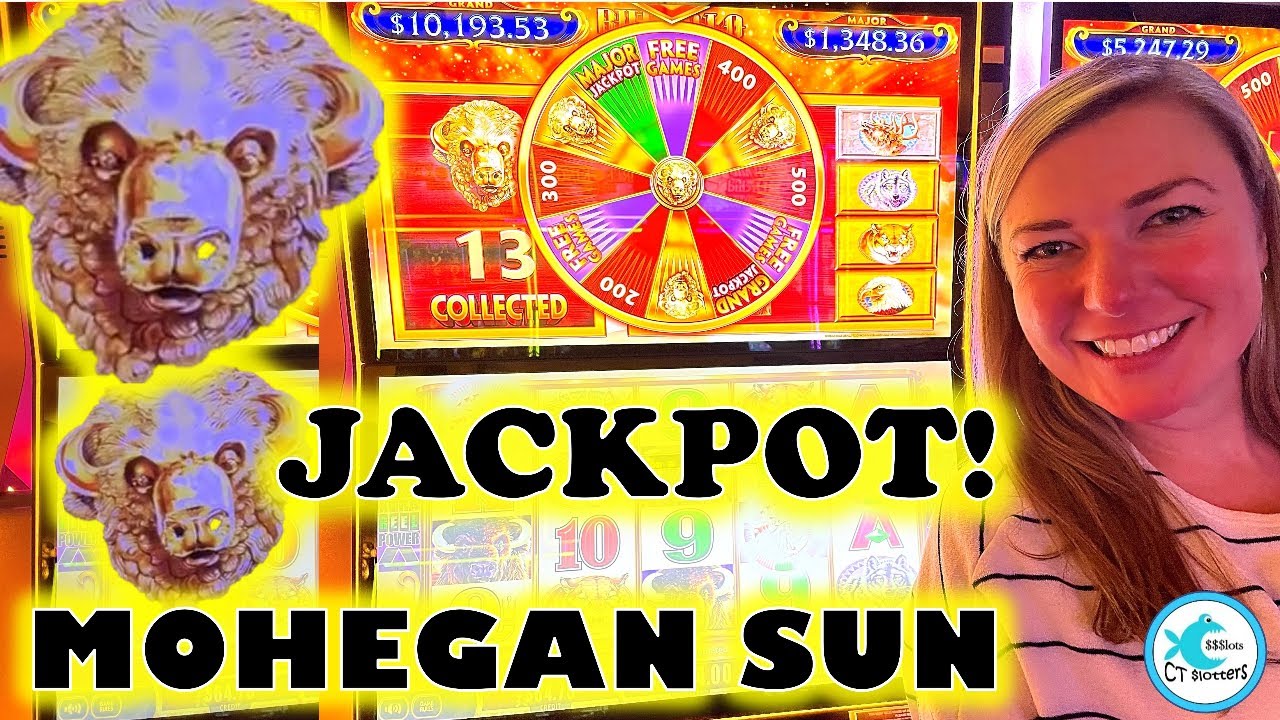 IT HAPPENED!!! ⭐JACKPOT HANDPAY⭐ ON BUFFALO REVOLUTION SLOT @ MOHEGAN SUN!