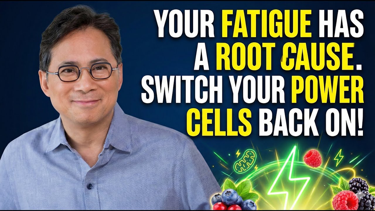 Your Fatigue Has a Root Cause — And These Foods Switch Your Power Cells Back On. - Dr. William Li
