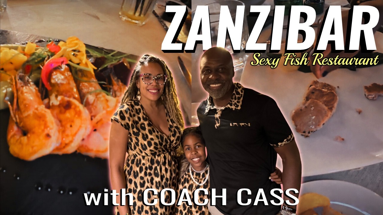Sexy Fish Restaurant Dinner with My Family in Zanzibar 🌴 | Is it Worth it?