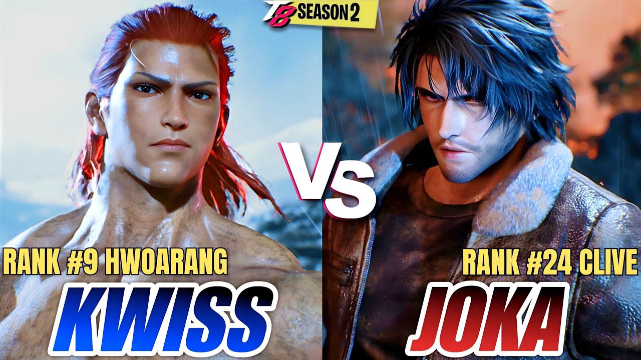Tekken 8 - K-Wiss (Hwoarang) vs Joka (Clive) | High Level Ranked Matches