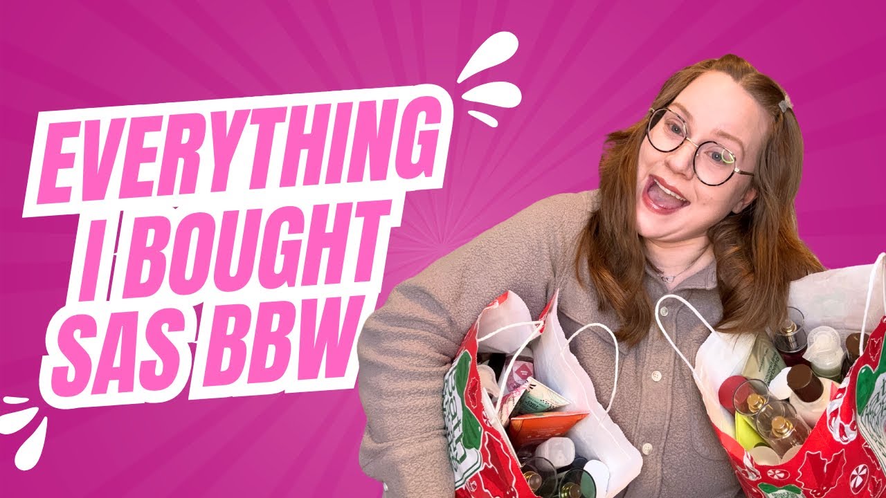 EVERYTHING I got at Bath and Body Works Semi Annual Sale!!