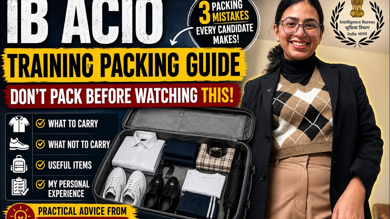 IB ACIO Training Packing Guide | Don&rsquo;t Pack Before Watching This! 🎒