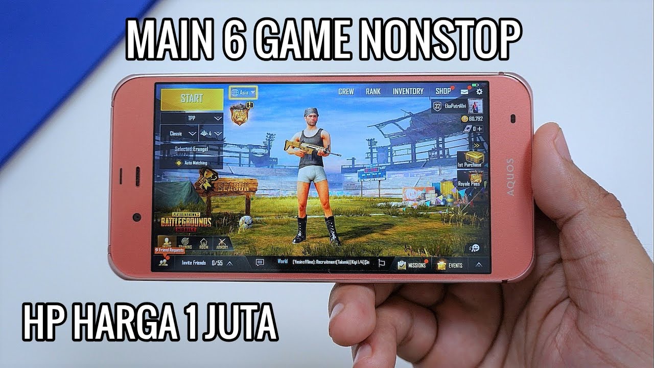 Test 6 Game | Sharp Aquos SHV34