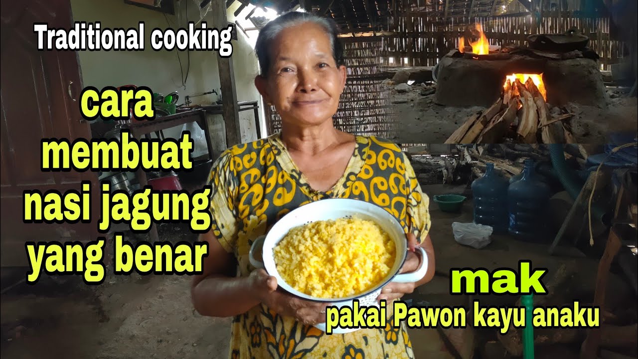cara membuat nasi jagung yang benar dan empuk