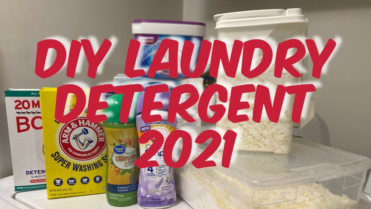 DIY LAUNDRY DETERGENT/HOW TO MAKE YOUR OWN LAUNDRY DETERGENT/MISSNATURALSHAY