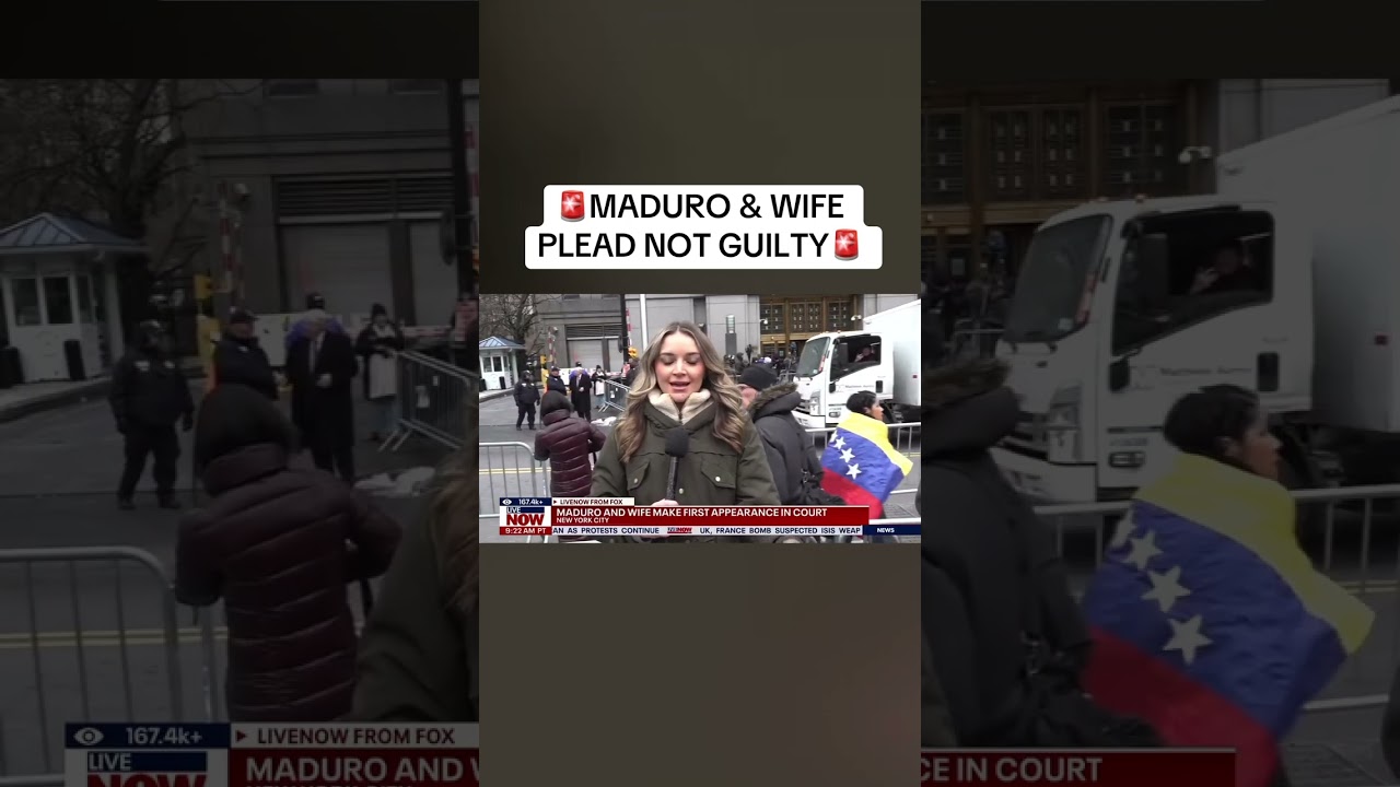 Maduro and wife plead not guilty to drug, gun charges