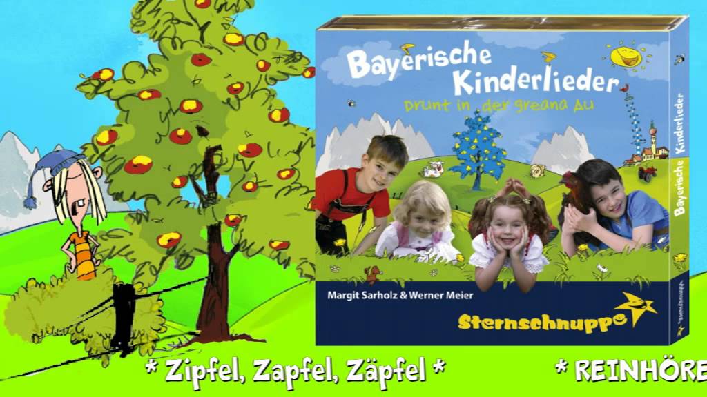 CD Bayerische Kinderlieder - Sternschnuppe Kinderlieder - REINH&Ouml;REN !
