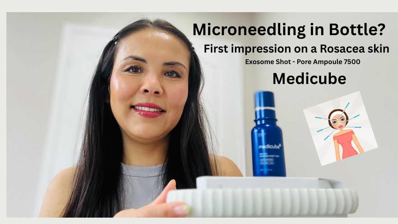 Microneedling in a Bottle? | First Impressions | Medicube One Day Exosome Shot Pore Ampoule