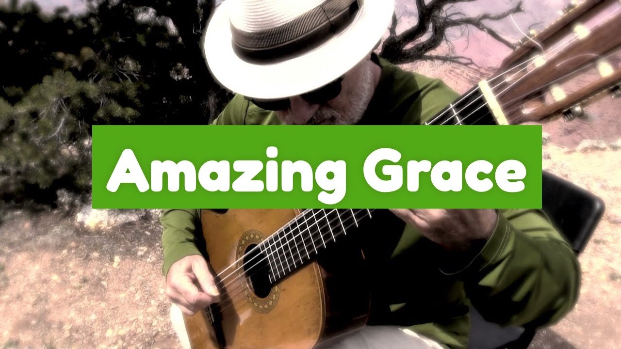 Amazing Grace Classical Guitar - Michael Lucarelli Performance