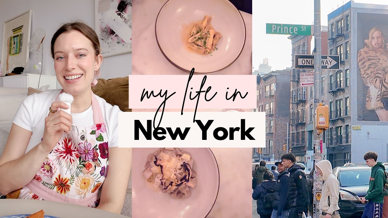 NYC Vlog: Week in My Life! Clothing Rental, Dinner Spots, Shopping, Snowstorm!