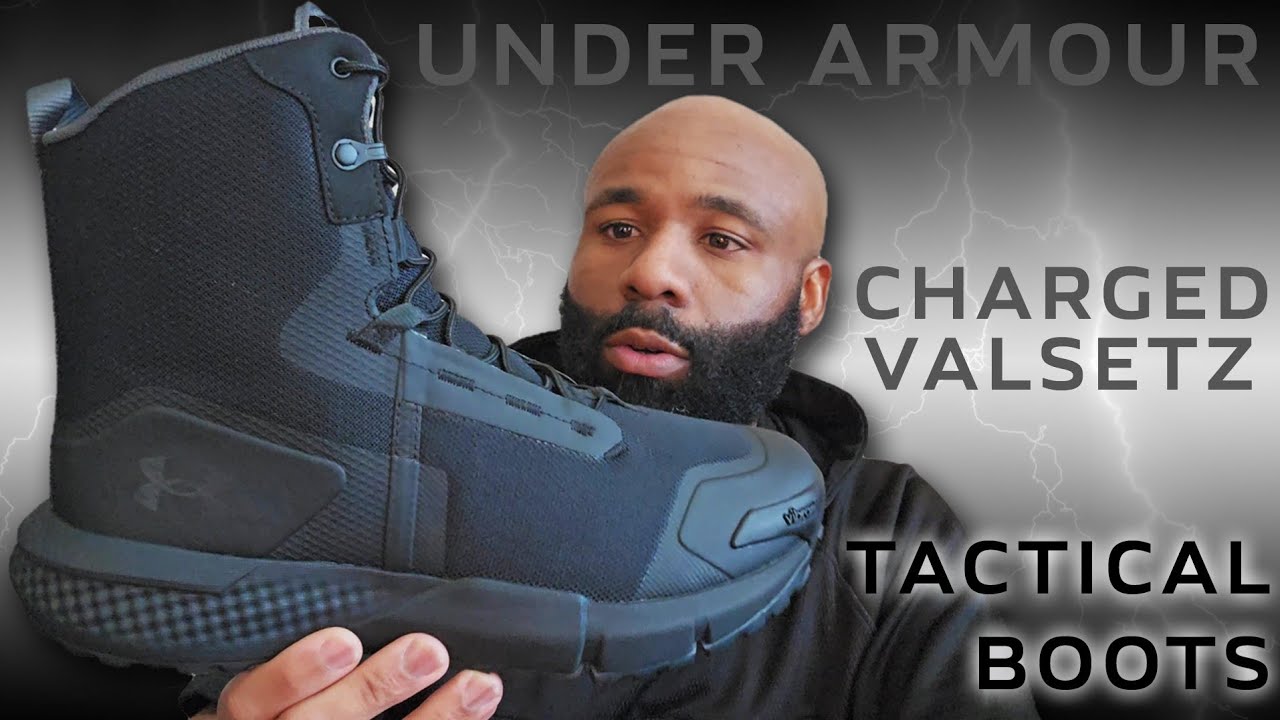 Тактические ботинки UA Charged Valsetz ⚡️ Zip vs 4E | Under Armour