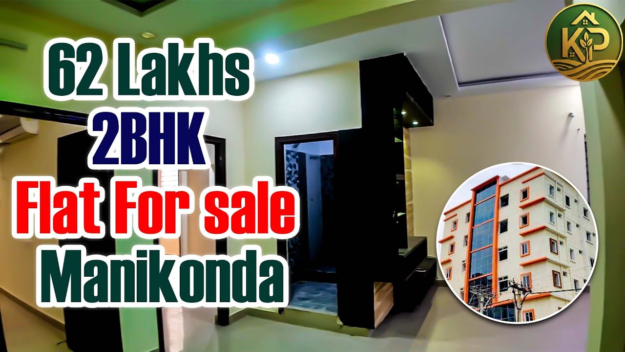 62 Lakhs Standalone Apartment 2BHK flat for sale  East Facing  #manikonda  #hyderabad #flatforsale