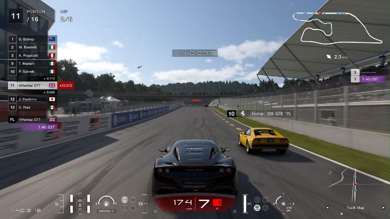 Gran Turismo 7 weekly challenges ferrari circuit challenge deep forest race way