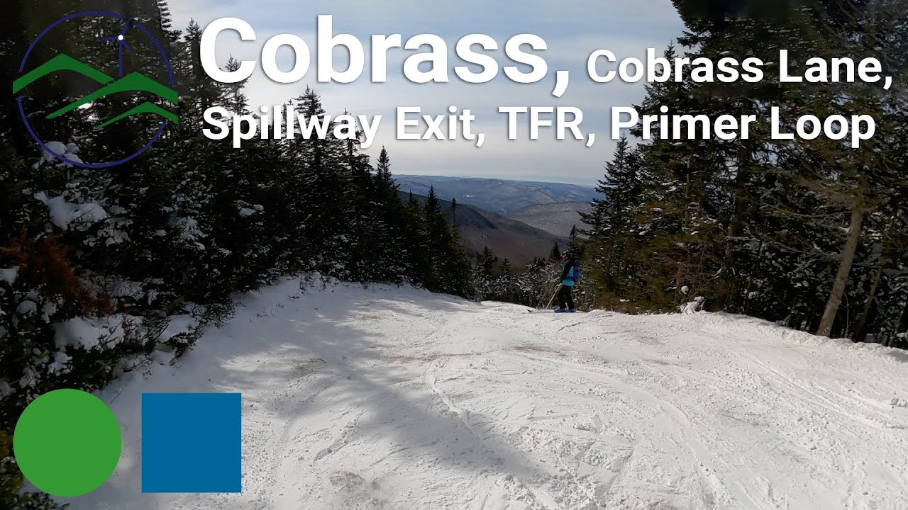 Bolton Valley - Cobrass to Cobrass Lane to Spillway Exit to TFR to Primer Loop