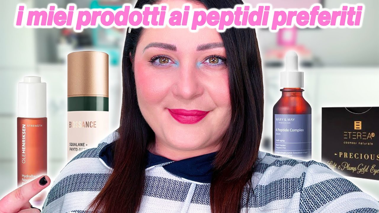 TOP 5 PRODOTTI ANTIAGE AI PEPTIDI,ovvero il meglio del meglio 😍💆🏻‍♀️