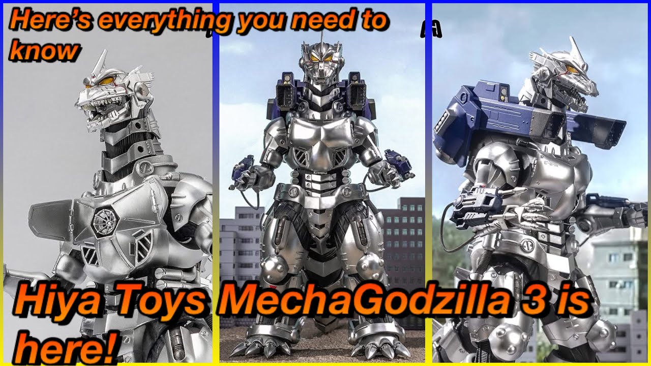 (NEW) Hiya Toy’s MechaGodzilla 3 fully Revealed 