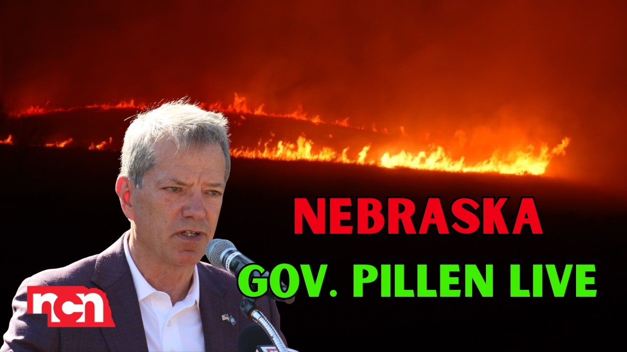 Gov. Pillen Wildfire Briefing and News Conference