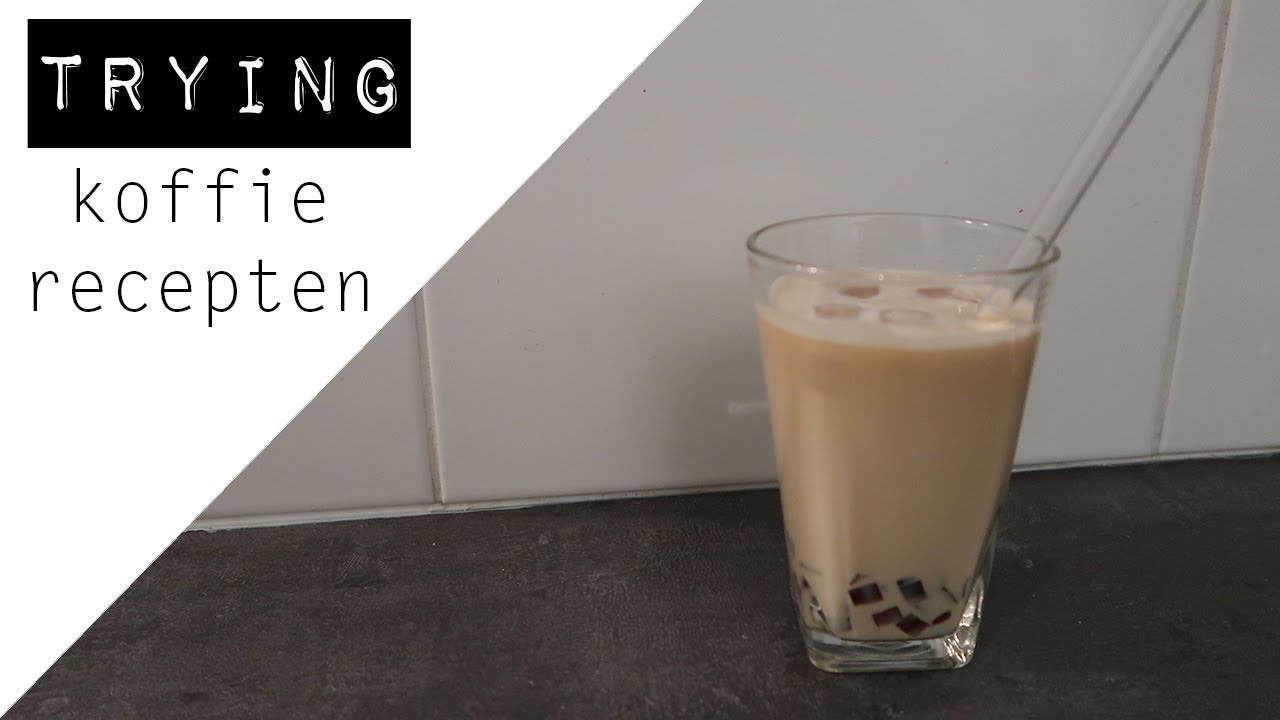 TRYING || Koffie recepten