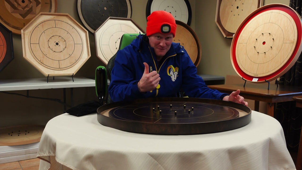 Best 2 Crokinole Boards from Crokinole Canada (www.crokinole.com)