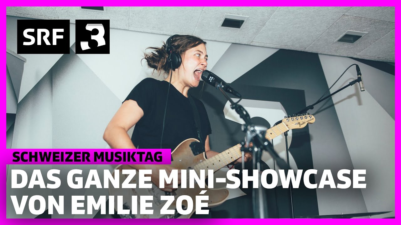 Das ganze Mini-Showcase von Emilie Zoé | Schweizer Musiktag | SRF 3