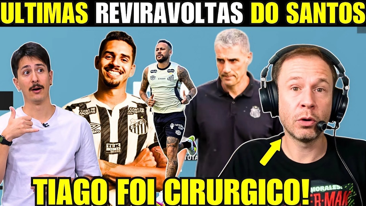 ATUALIZAÇÕES URGENTES NO PEIXE! SITUAÇÃO DE VOJVODA E TIAGO LEIFERT MANDA A REAL SOBRE NEYMAR!