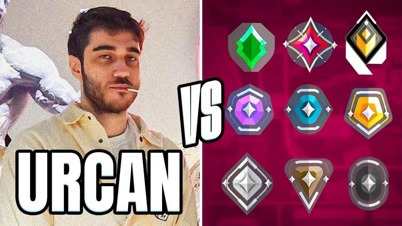 1 URCAN vs TÜM RANKLAR! | Valorant