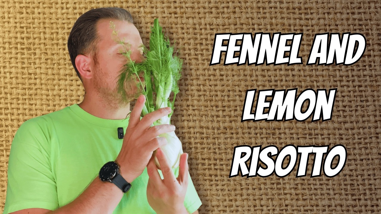 Easy Fennel & Lemon Risotto with Parmesan – Quick Italian Recipe with 3 Ingredients