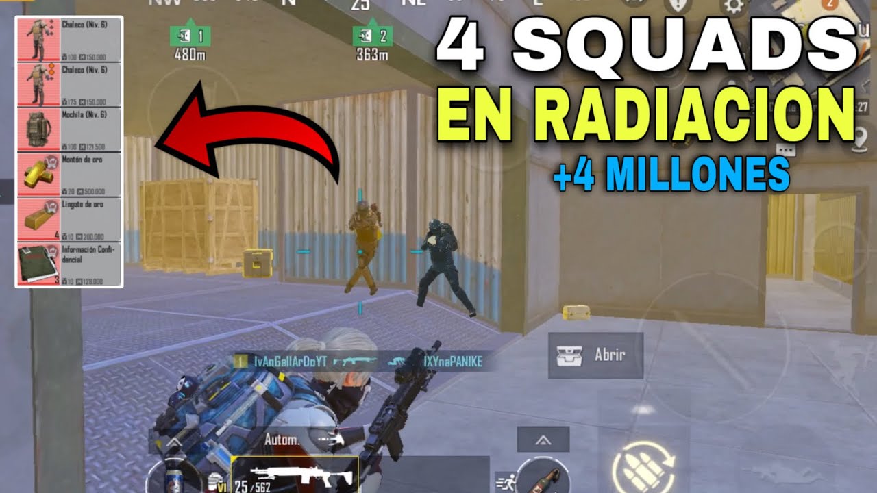 Peleamos Contra 4 Squads En Radiacion 🔥 | Metro Royale Chapter 18