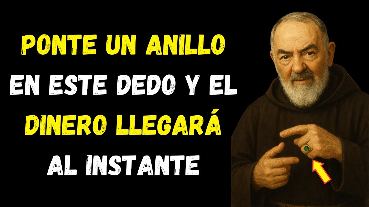Los multimillonarios usan los anillos ASÍ para mantenerse ricos, sanos y amados, según el Padre Pío