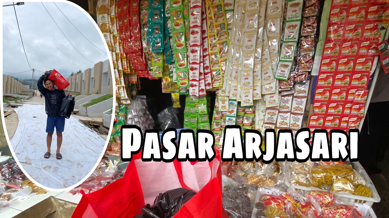 BELANJA BULANAN DI PASAR ARJASARI