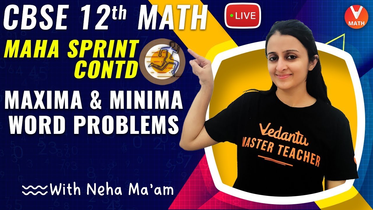 Solving Maxima and Minima Word Problems with tricks | Class 12 Maths | Vedantu