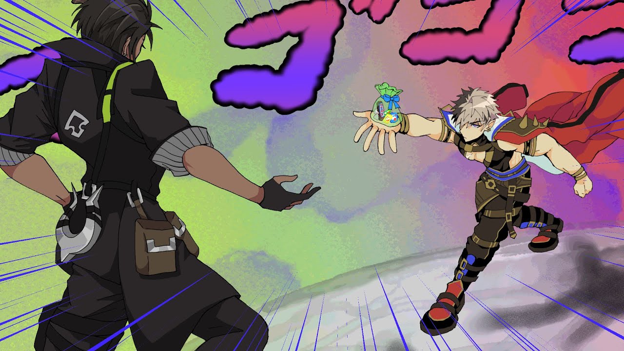 Ruze accidentally gives his senpais candy on White Day in style [HoloArmis fan animated clip]