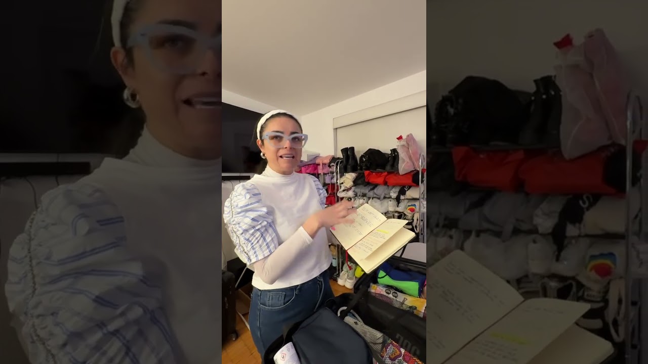 En mi closet acomodé mi mochila y te muestro que llevo en la maleta de los Sábados