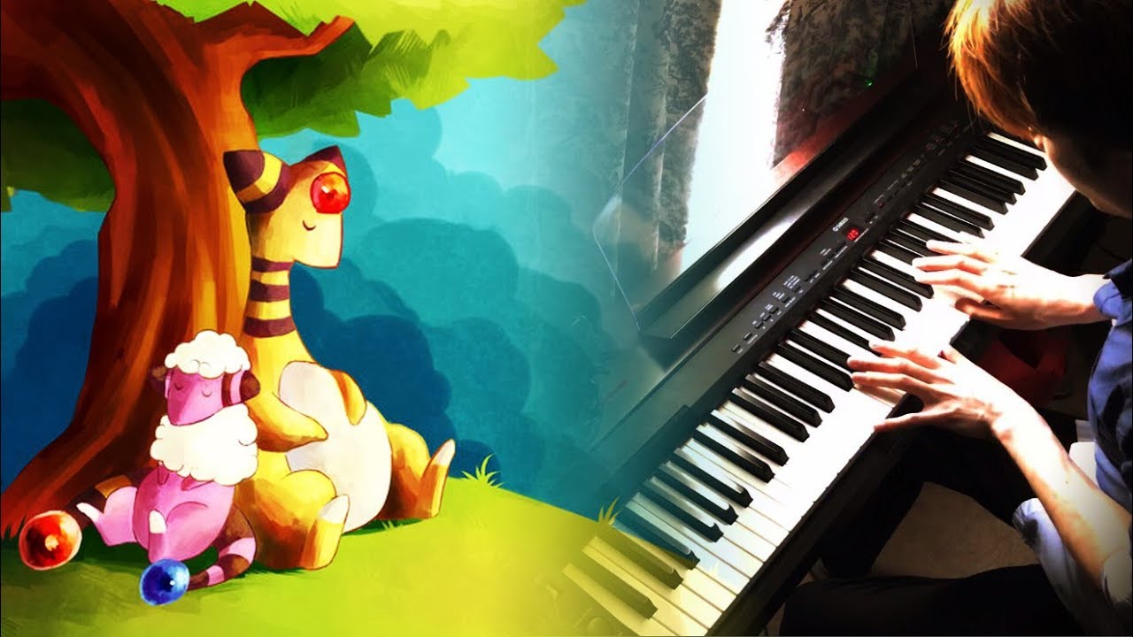 POKÉMON Gold/Silver/Crystal - Violet City/Olivine City (Piano Cover) + Sheet Music