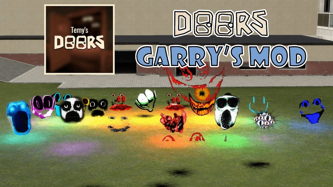 Gmod: Тэми DOORS Некстботы // A-245 A-258 A-300 X-10 A-10 X-35 A-35 E-1 и другие █ Garry's Mod █