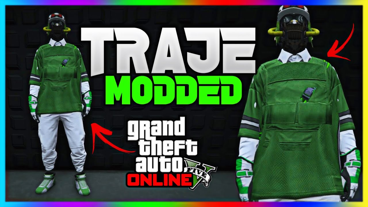 SUPER🤩CONJUNTO💚HERMOSO PARA CHICO😍 GTA5 ONLINE 1.51👉🏻NEW MALE OUTFIT W/MODO CREADOR GTA5 ONLNE