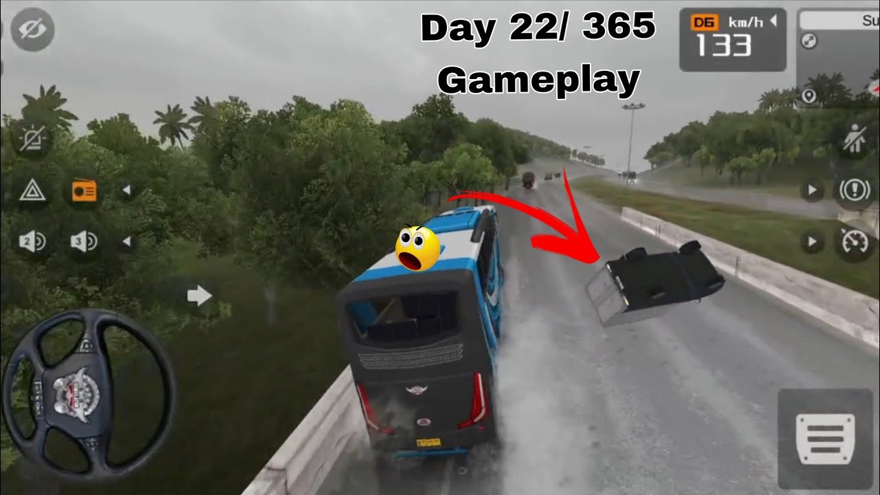 Day 22/365 Gameplay | Bus Shimla Tour Indonesia 🇮🇩⛰️
