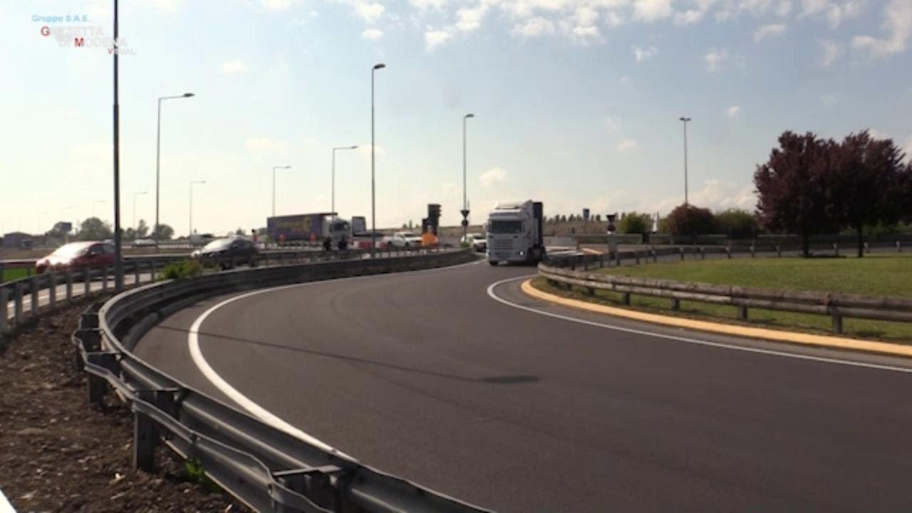 Modena-Carpi: inaugurato sulla Romana sud a S. Pancrazio l'allargamento della strada