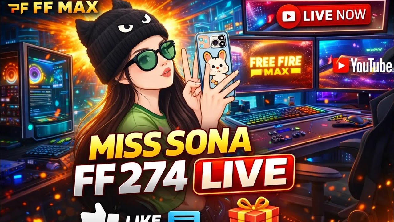 LIVE FREE FIREI RushGameplay I Custom Room I Ranked Push
