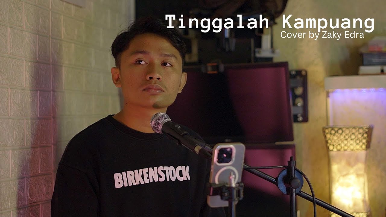 Tinggalah Kampuang - Zaky Edra (Cover Music Video)