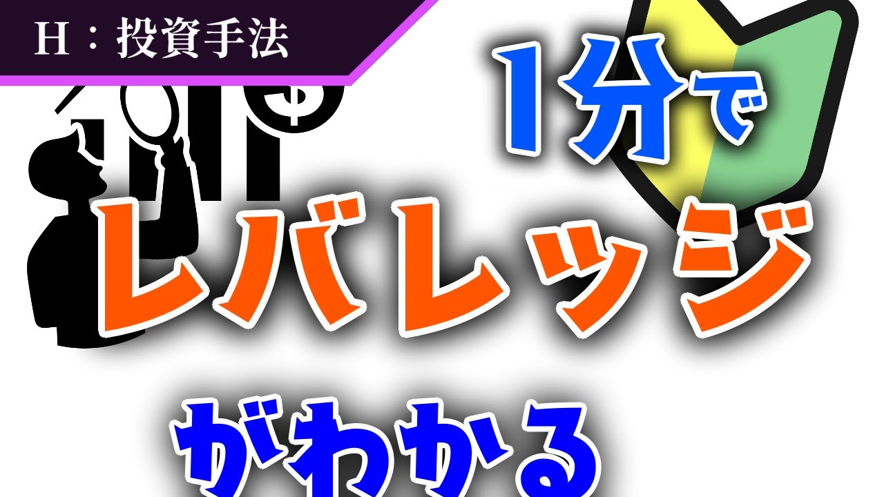 今さら聞けない！レバレッジって何？【投資手法】#3