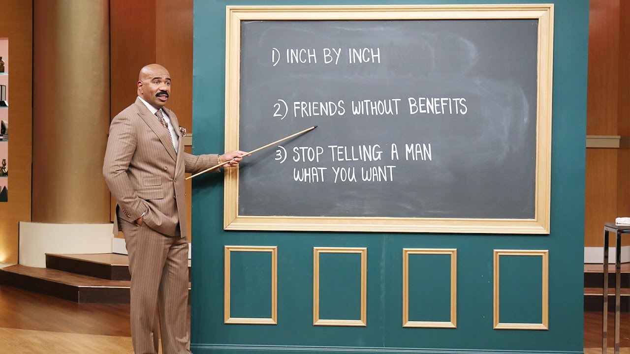 How to land a man! || STEVE HARVEY
