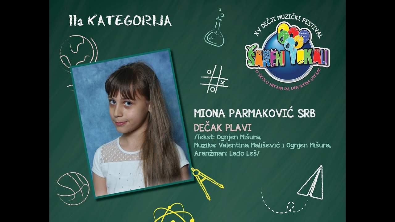 *15. FESTIVAL ŠARENI VOKALI 2025. - Miona Parmaković / Dečak Plavi