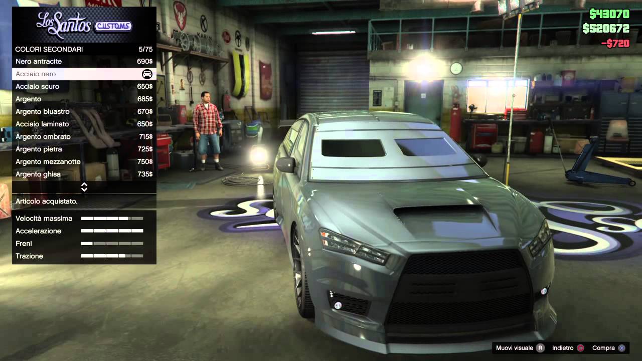 GTA 5 Online Rapine KARIN KURUMA BLINDATA! GTA 5 (Heist vehicle) PS4
