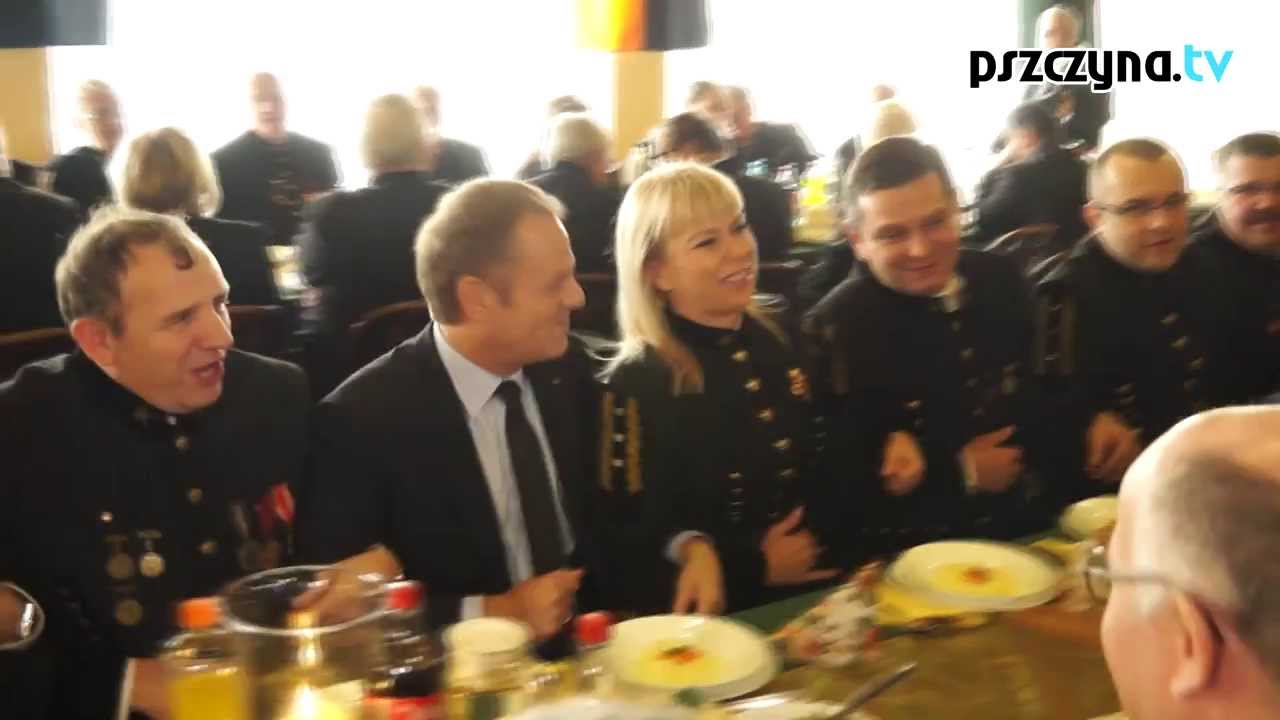 Premier bawi się na Barbórce w Suszcu - 04.12.2013