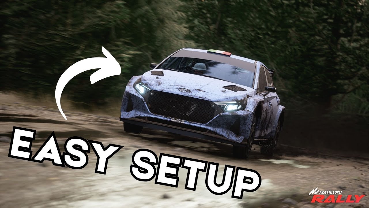 Краткое руководство по запуску и обратной связи по усилию | Assetto Corsa RALLY