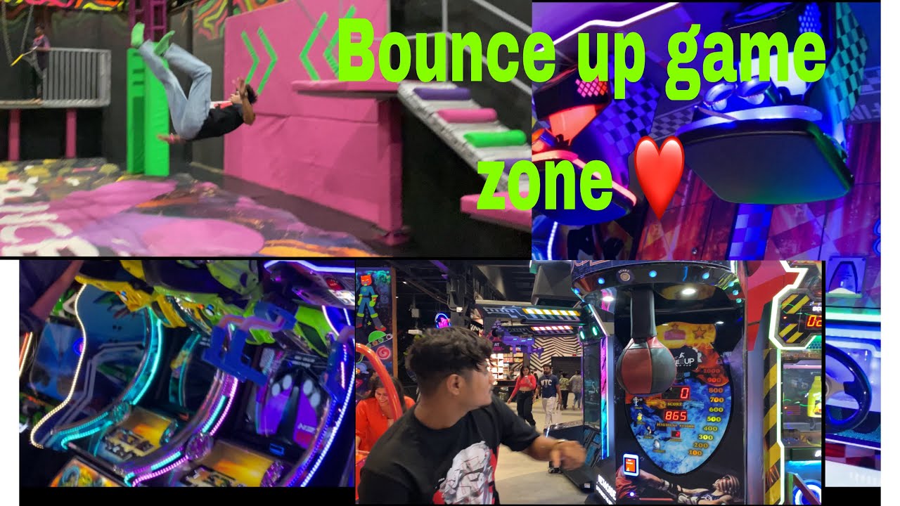 Bounceup Game Zone Ahemdabad Vlog 🤩🥳.