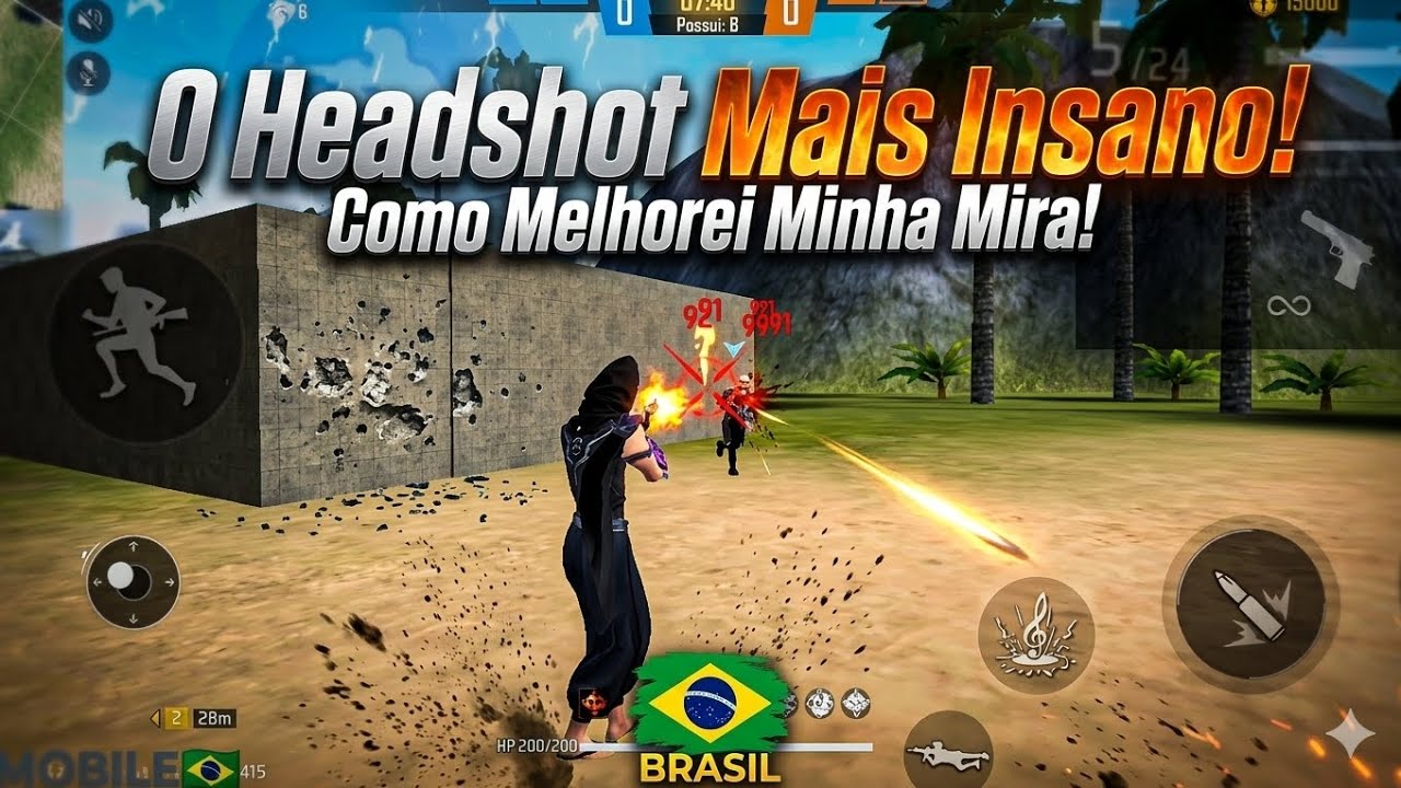 Simplesmente a melhor sensibilidade de todas🔥 só HEADSHOTS 🇧🇷