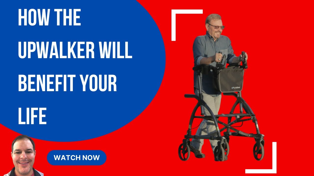 UPWALKER ROLLATOR - The Best Mobikity Aid You Will Ever Own